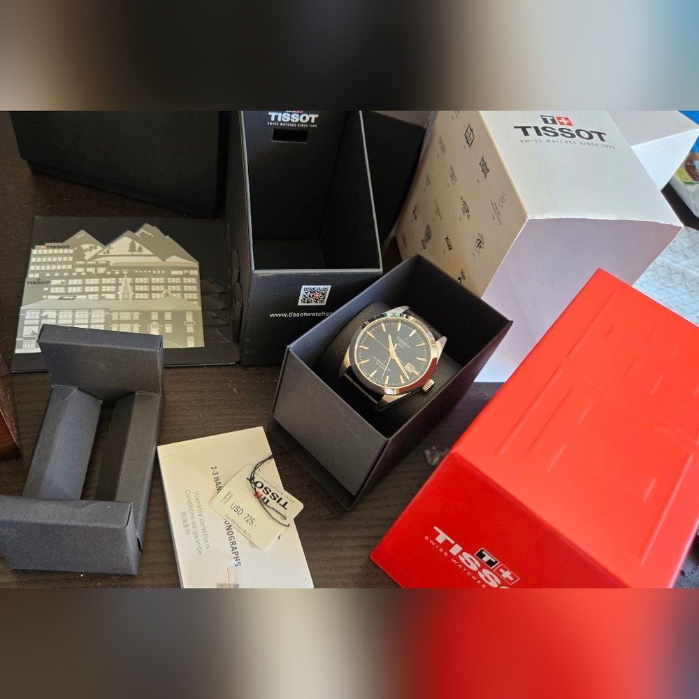 Tissot Gentleman Powermatic 80 Silicium - Blue Dial (Full Kit + Extras) - Picture 3 of 10